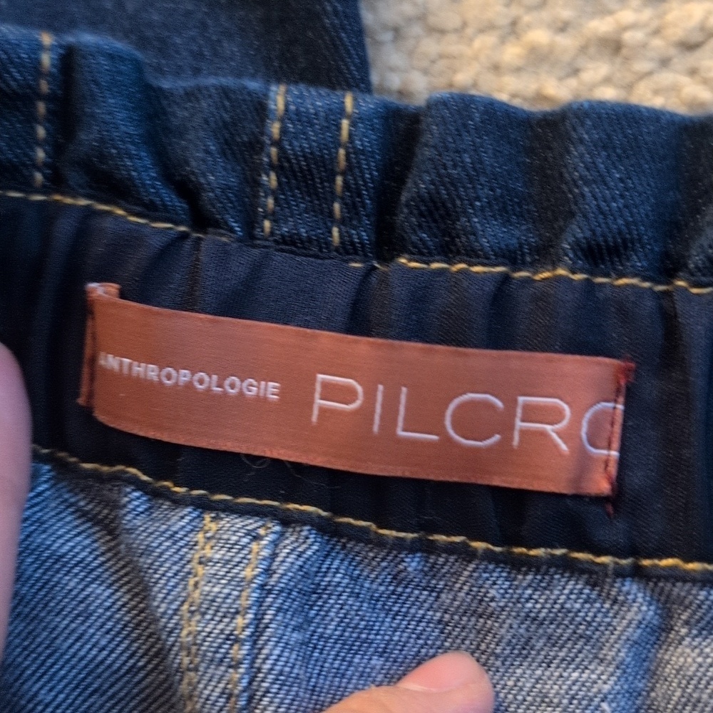 Pilcro By Anthropologie Button Fly High Rise Ankle Jeans Size Small - Picture 2 of 8